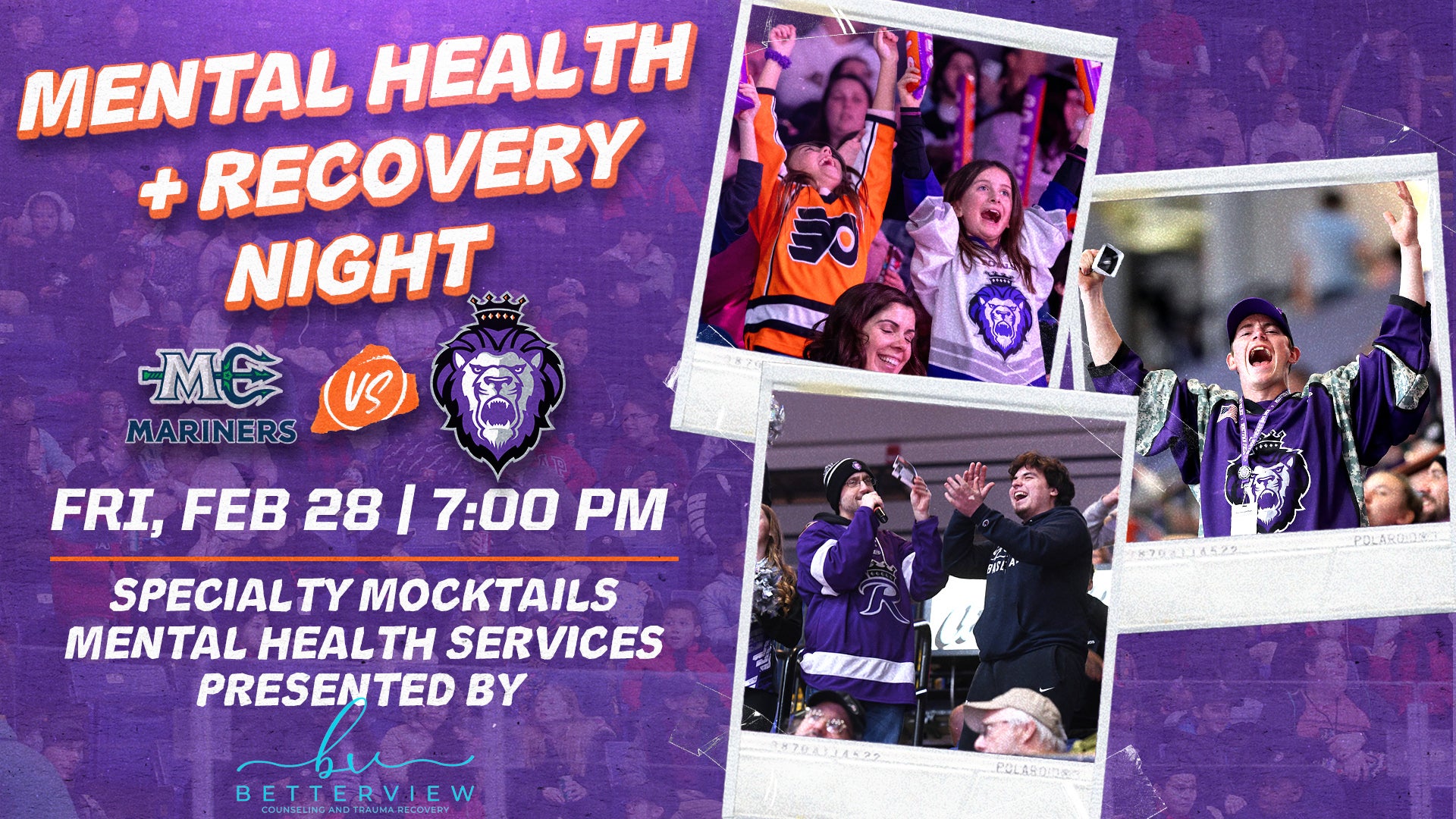 Mental Health + Recovery Night