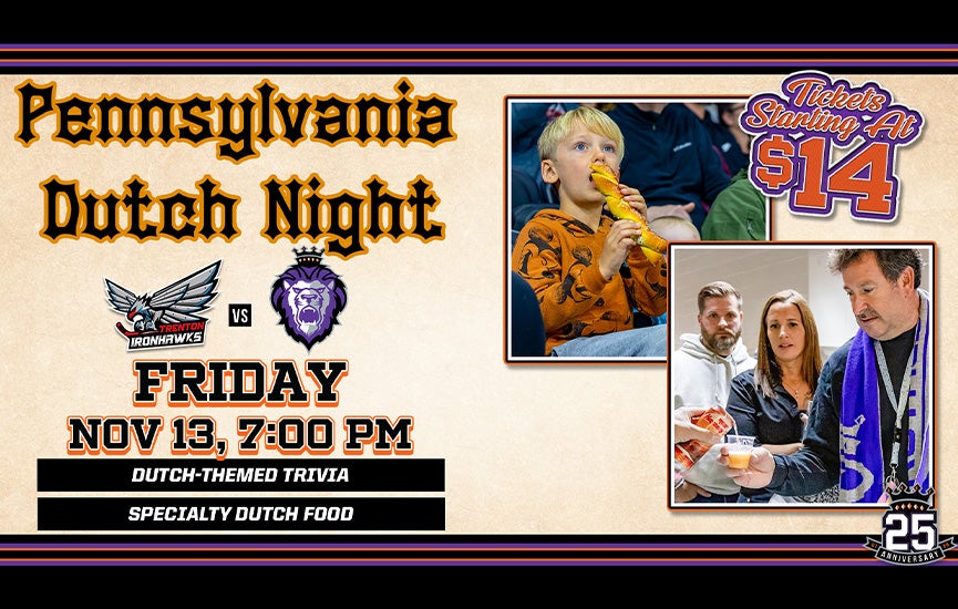 Reading Royals vs. Trenton Ironhawks