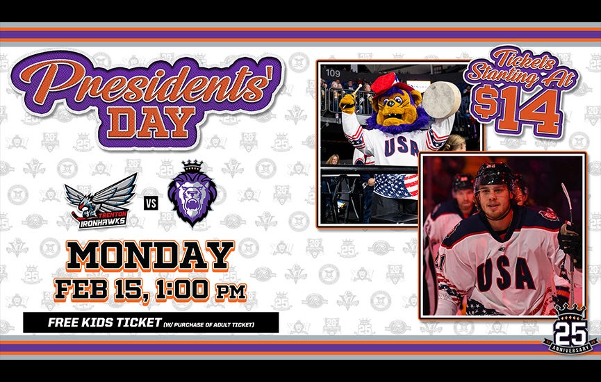 Reading Royals vs. Trenton Ironhawks
