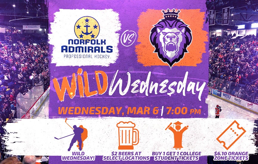 Reading Royals vs Norfolk Admirals