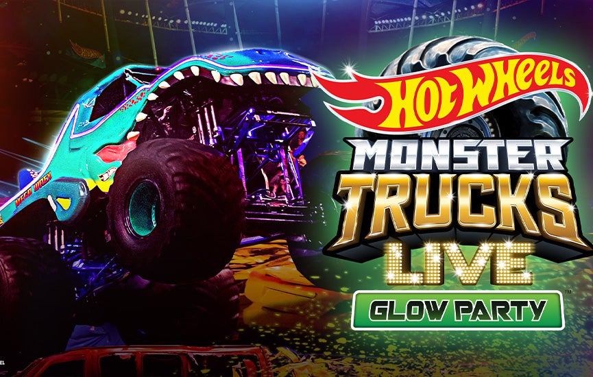 Hot Wheels Monster Trucks Live Glow Party